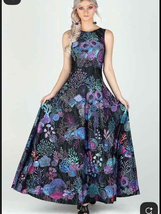 Blackmilk Dresses & Skirts - BlackMilk *ISO* Floral Coral Princess Maxi Dress in L/XL
